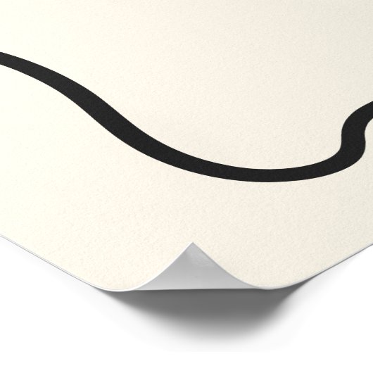 Poster Squelette marié marié main tirée Mariage Bienvenue (Coin)