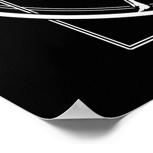 Poster Squelette vitruvien (Coin)