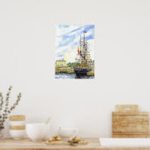 Poster 'Squezing Through' (Cuisine)