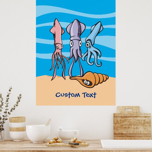 Poster Squid (Cuisine)