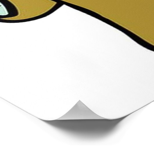 Poster Squidward Dab (Coin)