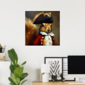 Poster Squirrel Redcoat (Bureau à domicile)