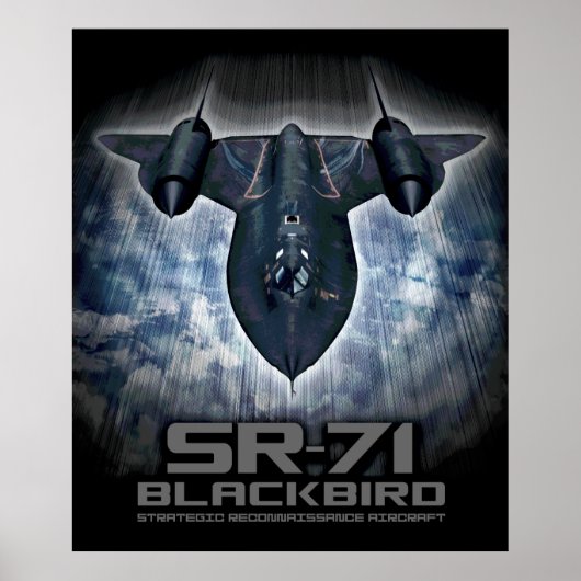 Poster SR-71 Blackbird (Devant)
