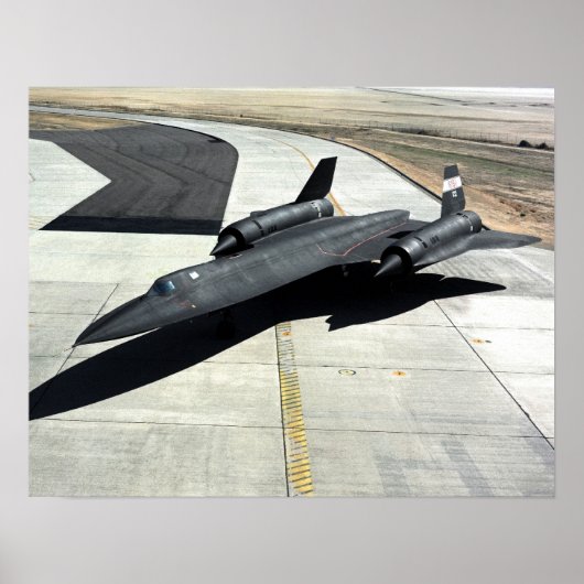 Poster SR 71 Blackbird (Devant)