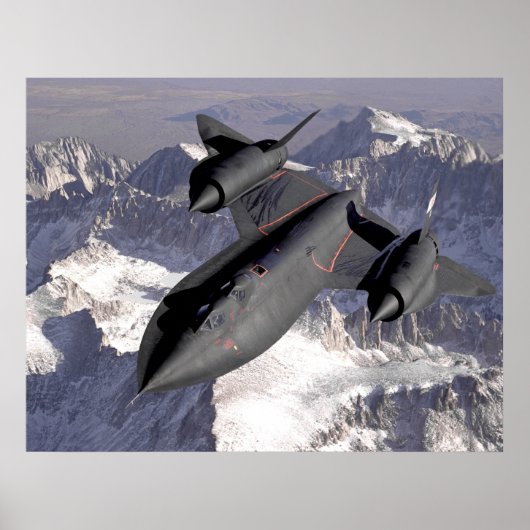 Poster SR-71 Blackbird (Devant)