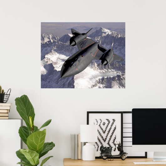 Poster SR-71 Blackbird (Bureau à domicile)