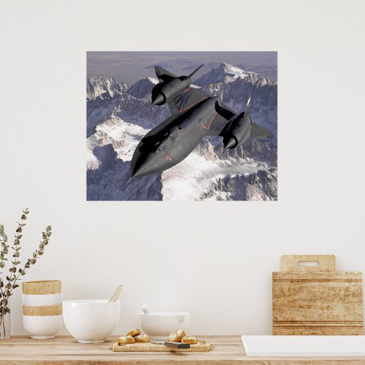 Poster SR-71 Blackbird (Cuisine)