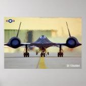 POSTER SR-71 BLACKBIRD (Devant)