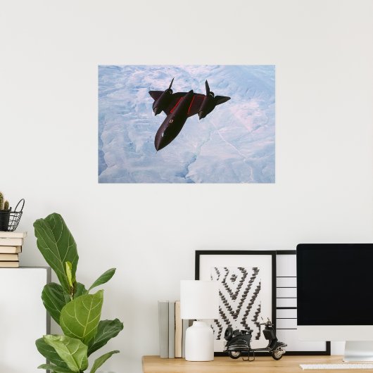 Poster SR-71 Blackbird (Bureau à domicile)