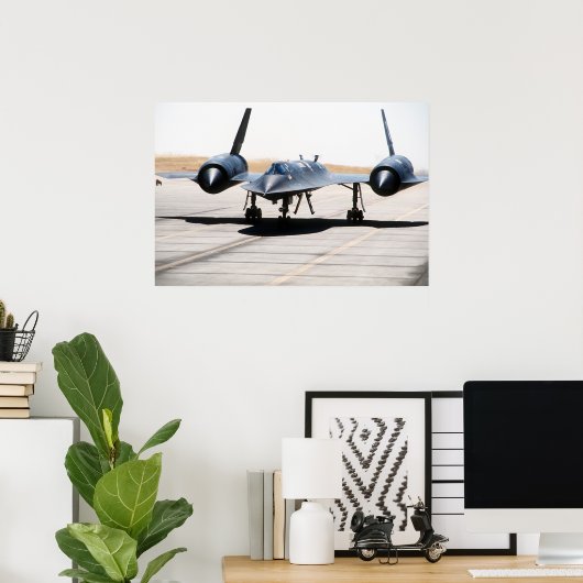 Poster SR-71 Blackbird (Bureau à domicile)