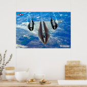 POSTER SR-71 BLACKBIRD (Cuisine)
