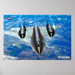 POSTER SR-71 BLACKBIRD
