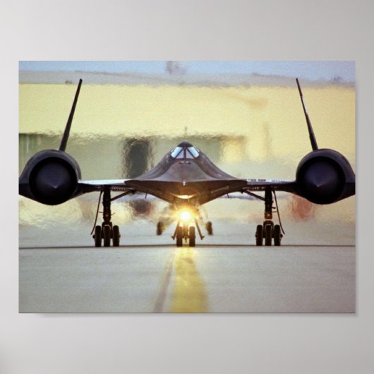 Poster SR-71 Blackbird (Devant)