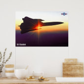 POSTER SR-71 BLACKBIRD (Cuisine)