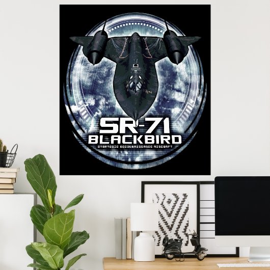 Poster SR-71 Blackbird (Bureau à domicile)