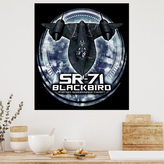 Poster SR-71 Blackbird (Cuisine)