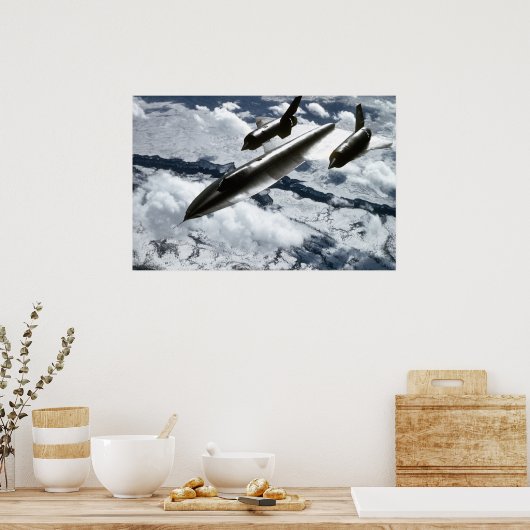 Poster SR-71 Blackbird (Cuisine)