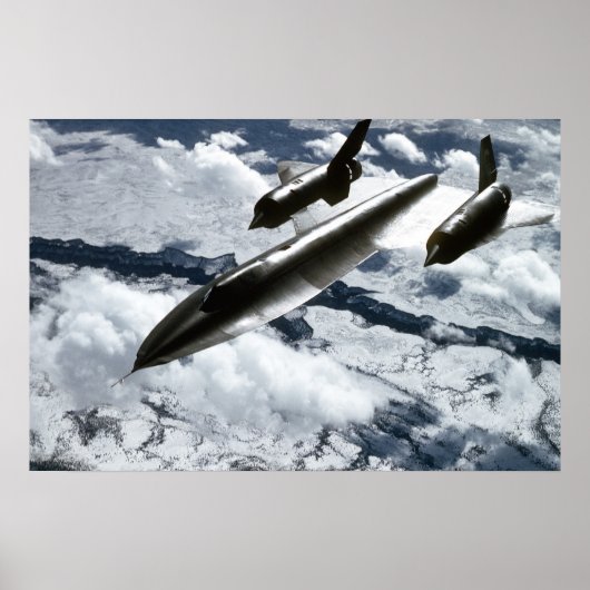 Poster SR-71 Blackbird (Devant)