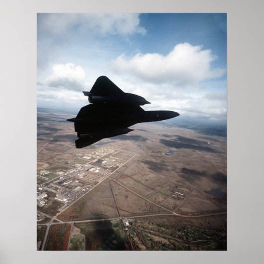 Poster SR-71 Blackbird (Devant)