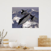 Poster SR-71 Blackbird (Cuisine)