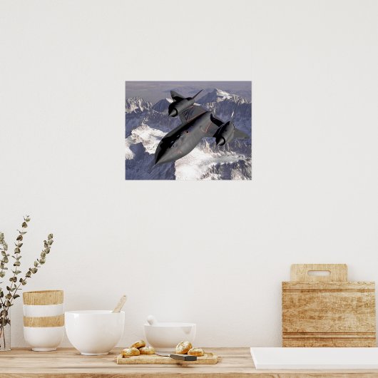Poster SR-71 Blackbird (Cuisine)