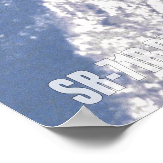 POSTER SR-71B BLACKBIRD (Coin)