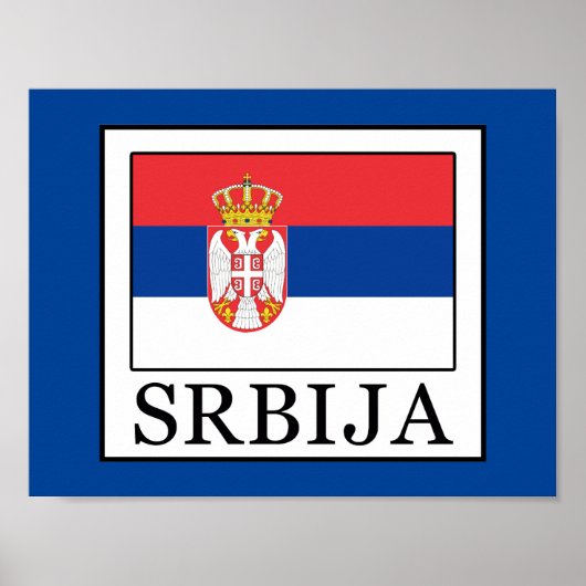 Poster Srbija (Devant)