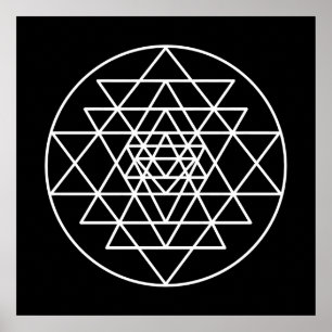Poster Sri Yantra