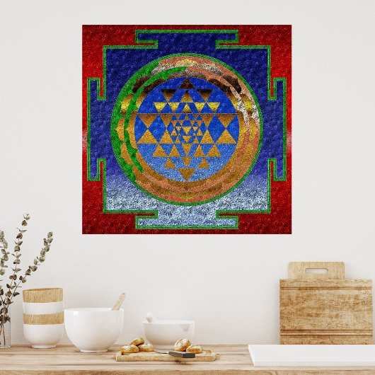 Poster Sri Yantra (Cuisine)