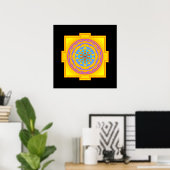Poster Sri Yantra (Bureau à domicile)