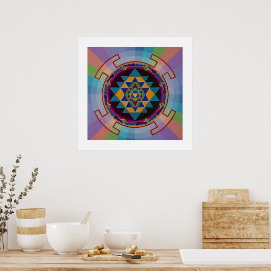 Poster Sri Yantra (Cuisine)