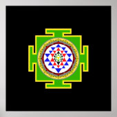 Poster Sri Yantra (Devant)