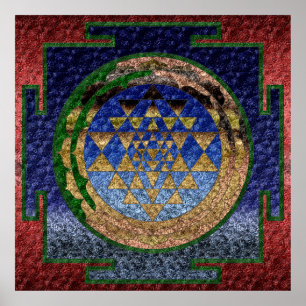 Poster Sri Yantra SY-2