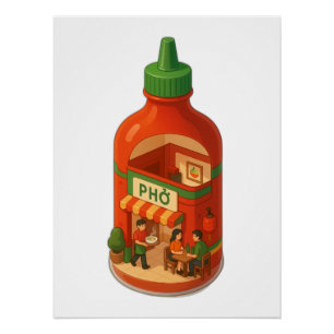 Poster Sriracha Pho Shop
