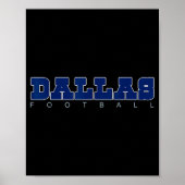 Poster Srts Fans Dallas Football Dfw City Clic (Devant)