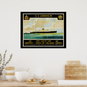 Poster ss Arnhem (Cuisine)