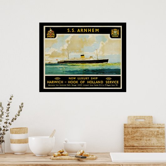 Poster ss Arnhem (Cuisine)