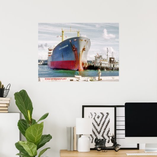 POSTER SS ESSO FRANKFURT (Bureau à domicile)