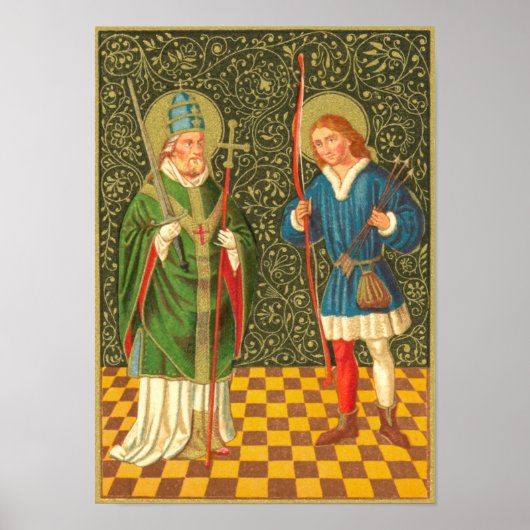 Poster SS. Fabian & Sebastian (PA 01) (Devant)