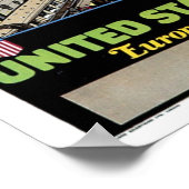 Poster ss Leviathan at Dock - United States Lines (Coin)