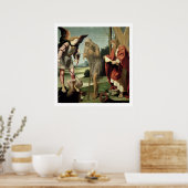 Poster SS. Michael, Andrew et Onuphrius (huile sur pannea (Cuisine)