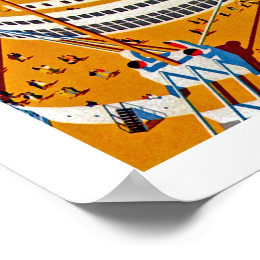 Poster SS Nieuw Amsterdam (Coin)