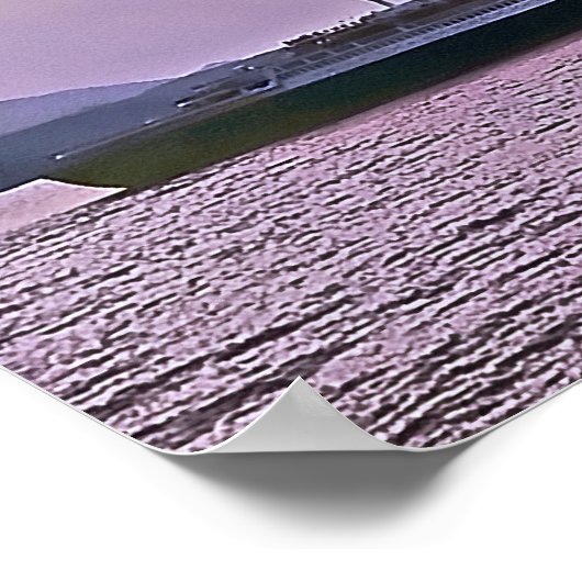 Poster SS Norvège ex SS France (Coin)