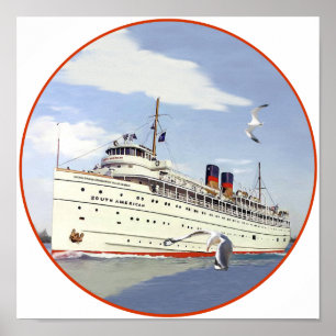 Poster SS Sud-américain