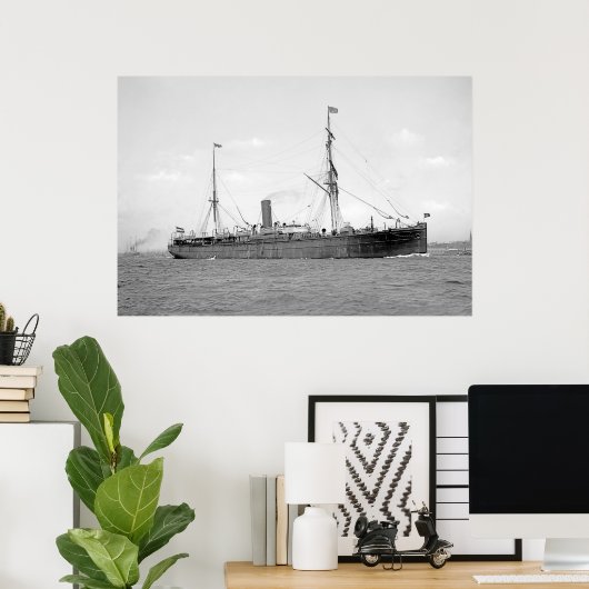 Poster SS Suevia (Bureau à domicile)