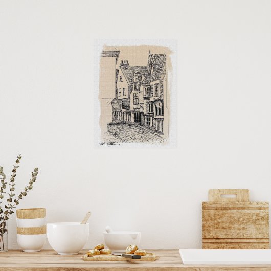 Poster St Albans (Cuisine)