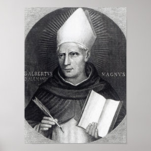 Poster St. Albertus Magnus, 1851