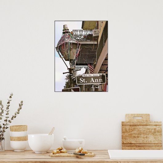 Poster St. Ann's (Cuisine)