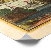 Poster St. Augustin Florida Mallet, Allain Manesson 1719 (Coin)