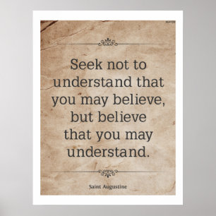 Poster St Augustine #4